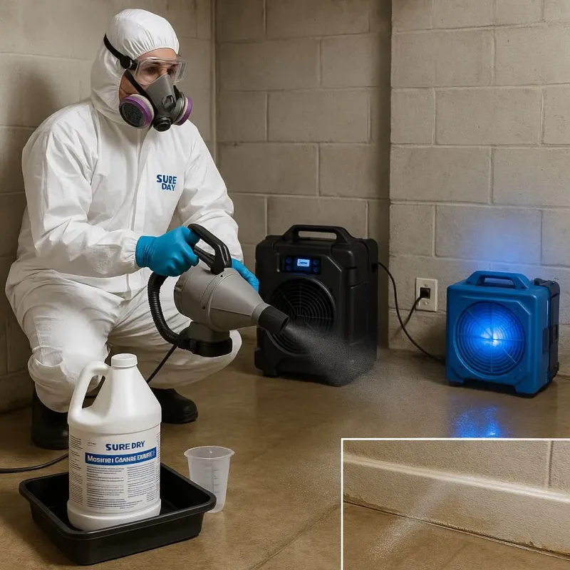 Sanitization and Odor Removal process in Danville, IN