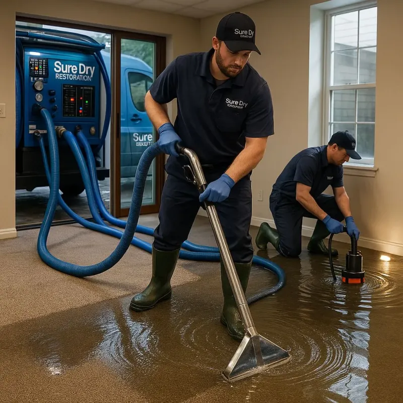 Water Extraction and Removal process in Danville, IN